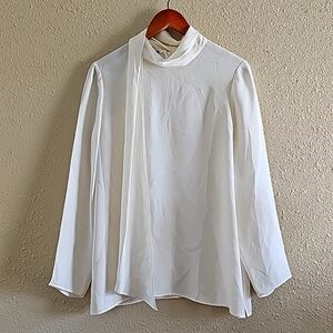 LAFAYETTE 148 White Blouse